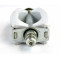 Pédale Cyclo Mobylette Peugeot Motobécane MBK Solex - Blanc Union 689 + Catadioptre (Paire)