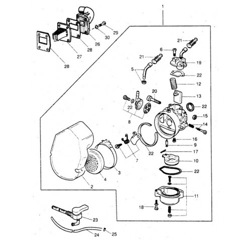CARBURATEUR ADMISSION
