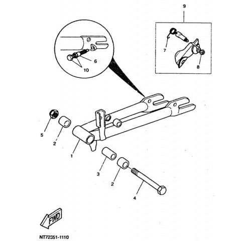 BRAS OSCILLANT