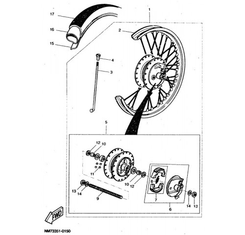 ROUE AVANT 