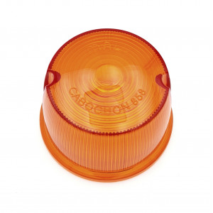 Cabochon Clignotant Maly Peugeot 103 VSC / 104 / TSA / GL10 / GT10 / SX5 / BB3 Rallye Orange (Unit&eacute;)