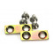 Support de Lamelle Clapet JDR / Bidalot MBK 51 G1-G2 / RS - Kit 2 Plaquettes Acier + 4 Vis (La Paire)