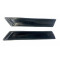 Jeu d'élytres de Réservoir Plastique Noir Peugeot 103 MVL SP - Droite + Gauche