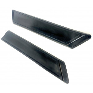 Elytre de R&eacute;servoir Plastique Noir Peugeot 103 Racing MVL SP - Paire Droite et Gauche