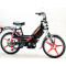 Elytre de Réservoir Plastique Noir Peugeot 103 Racing MVL SP - La Paire