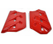 Ecopes Radiateur Rouges Peugeot 103 SPLC - Paire