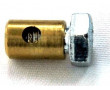 Serre cable Poign&eacute;e de Gaz / Starter Cyclo - Laiton &Oslash;5.5mm Lg.8mm Per&ccedil;age 2.2mm