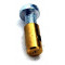Serre cable Poignée de Gaz / Starter Cyclo - Laiton Ø4mm Lg.8mm Perçage 1,6mm