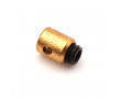 Serre Cable Poign&eacute;e de Gaz 5x6 Laiton Pour Tirage Rapide Moto Cyclo Scooter (Domino)