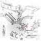Equerre Support Latérale Capotage Moteur Peugeot 103 Chrono CRX Racing (unité)