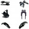 Kit Carrosserie Peugeot 103 Chrono Noir Origine