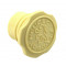 Bouchon Réservoir Essence Peugeot 103 - Ø 30mm Plastique Crème avec Logo Lion