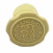 Bouchon Réservoir Essence Peugeot 103 - Ø 30mm Plastique Crème avec Logo Lion