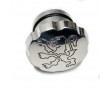 Bouchon Reservoir Alu Peugeot 103 - &Oslash;30mm avec Logo Lion Usin&eacute;