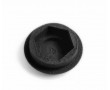 Cache &eacute;crou Axe de Bras Oscillant Peugeot 103 SPX CLIP FUN - Plastique Noir