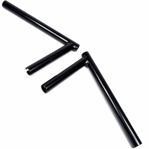Jeu de Guidon Racing Peugeot 103 Chrono Noir Origine (Gauche + Droite)