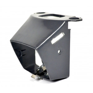 Capot de Phare Peugeot 103 MVL Vogue Chrono Gris avec Trou Compteur (T&ecirc;te de Fourche)