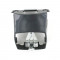 Capot de Phare Peugeot 103 MVL Vogue Noir avec trou compteur (Tête de Fourche)