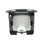 Capot de Phare Peugeot 103 MVL Vogue Noir avec trou compteur (Tête de Fourche)