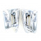 Ecopes Cache Radiateur Peugeot 103 RCX SPX LC Chrome Plastique - Paire