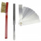 Outils R&eacute;glage Bougie / Rupteur - (Brosse &agrave; bougie + Jeu de Cales + Lime)