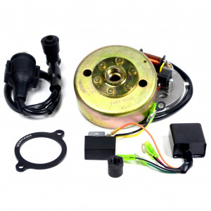 Allumage Moriyama Peugeot 103 Rupteur - Kit Complet + Bobine + CDI + R&eacute;gulateur