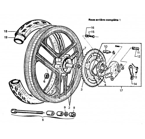ROUE ARRIERE