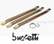 D&eacute;monte Pneu 240mm Buzzetti Pro Forg&eacute; Pour Moto Scooter Cyclo (Jeu de 3)