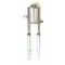 Fourche Peugeot 103 SPX RCX FOX PRO Clip Réservoir 5L Grise Type Origine (Fixation GB Basse)