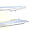 Fourche Peugeot 103 SPX RCX FOX PRO Clip Réservoir 5L Grise Type Origine (Fixation GB Basse)