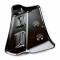 Ecopes Cache Radiateur Chromes Peugeot 103 RCX SPX LC Fun - Paire