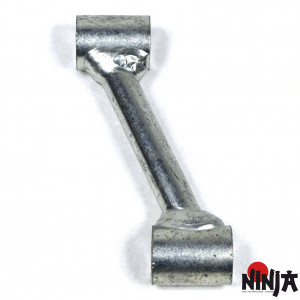 Biellette de Pot Cyclo Nue Ninja / Omega - Entraxe 75mm - D&eacute;port 24