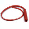 Fil / Cable Antiparasite Bobine Compétition NGK CR1 Droit Rouge Bougie a Filetage