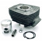 Cylindre Piston Peugeot 103 Alu 3T - Remplacement d'Origine Fixation Bride