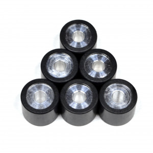 Jeu de 6 Galets Variateur X-Run &Oslash; 19x17 - 8.5 Grammes (125 Piaggio / Malossi)