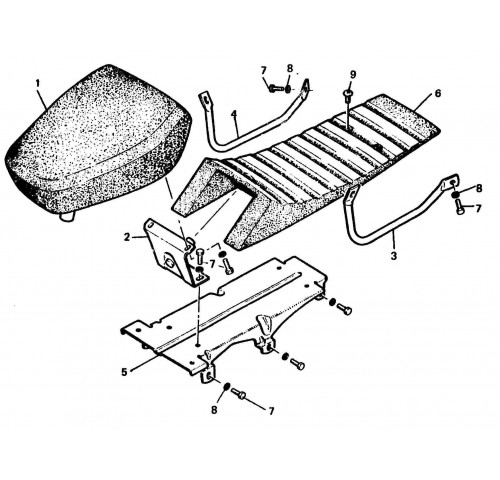 SELLE PORTE-BAGAGES 