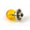 Ampoule 6V 15W P26S Optique Peugeot 103 - Jaune à Collerette (Phare Avant)