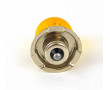 Ampoule 6V 15W P26S Optique Peugeot 103 - Jaune &agrave; Collerette (Phare Avant)