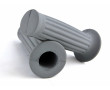Poign&eacute;e Caoutchouc Grise 105mm D22/25 Cyclo sport MBK Peugeot Testi Malaguti Universel (Paire)
