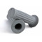 Poignée Caoutchouc Grise 105mm D22/25 Cyclo sport MBK Peugeot Testi Malaguti Universel (Paire)