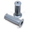 Revêtement de Poignée Grise Mobylette MBK Motobécane 101mm (Paire)