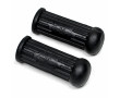 Caoutchouc de Repose pieds arri&egrave;re Noir 75mm Mobylette MBK Motobecane AV89 SPR D52 99Z L99e L75N  (Paire)