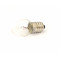 Ampoule 12V 6W E10 G14 &agrave; Visser Blanche - Phare et Feu V&eacute;lo Solex / Motob&eacute;cane
