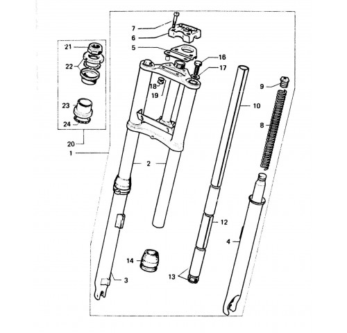 FOURCHE TELESCOPIQUE