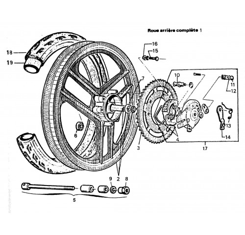 ROUE ARRIERE