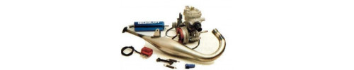 Partie moteur mobylette de comp&eacute;tition