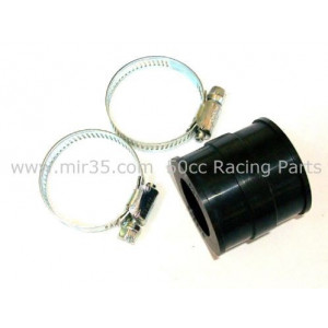 Manchon de Carburateur PHBG PHBN PHVA Standard Scooter Moto Cyclo - &Oslash; Int 24 + 2 colliers