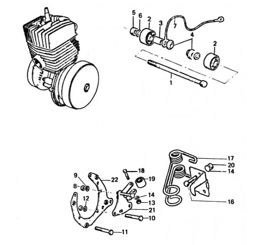 FIXATION MOTEUR
