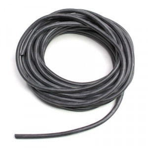 Durite Essence 5mm 5x8,6 Noir Silicone Souple Elastom&egrave;re Haute r&eacute;sistance - Au M&egrave;tre (Fabrication Francaise)