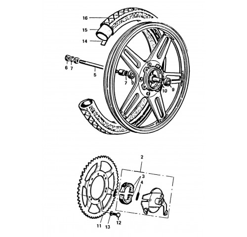 ROUE ARRIERE